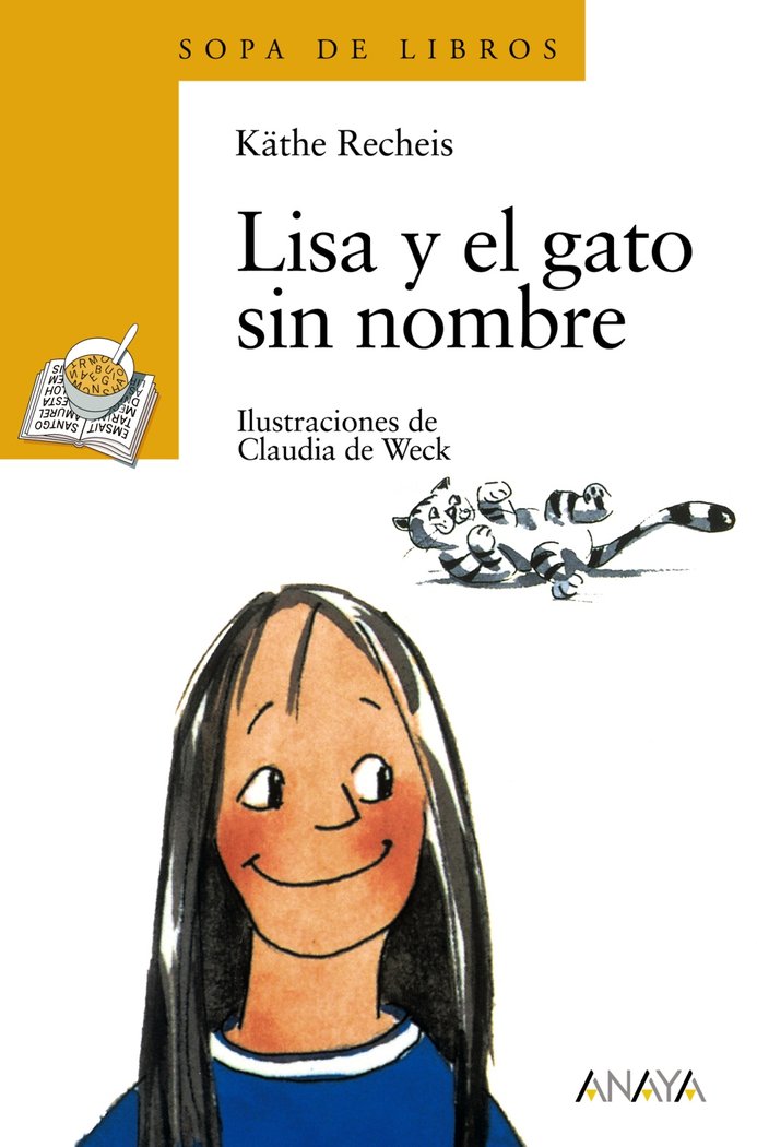 Lisa y el gato sin nombre, de Recheis, Käthe | portada del libro