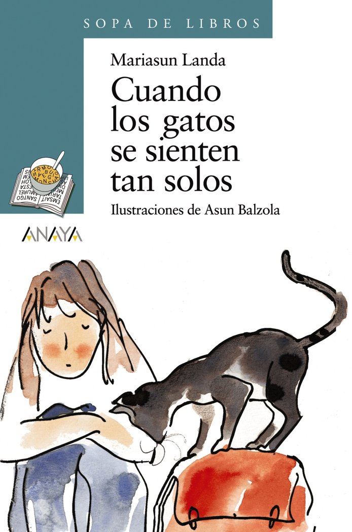 Cuando los gatos se sienten tan solos, de Landa, Mariasun | portada del libro