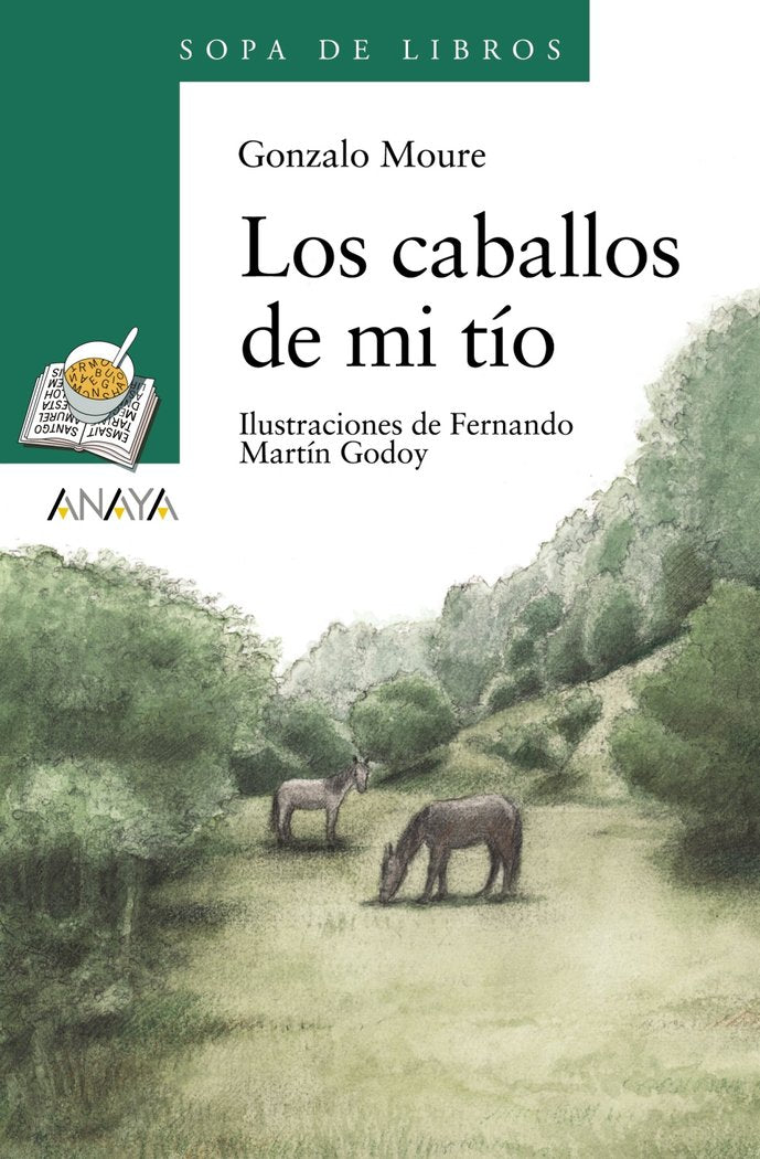 Los caballos de mi tío, de Moure, Gonzalo | portada del libro