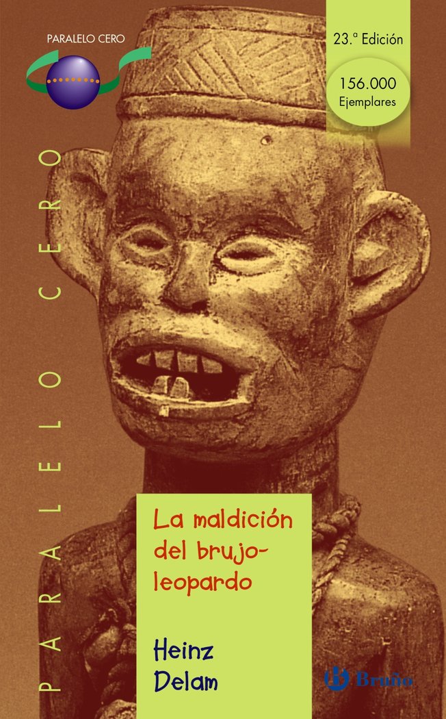 La maldición del brujo-leopardo, de Delam, Heinz | portada del libro