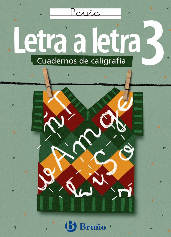 Caligrafía Letra a letra Pauta 3, de Cabello Sánchez, Ramiro | portada del libro