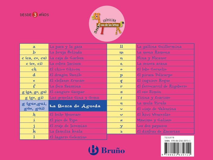 La fiesta de Águeda, de Doumerc, Beatriz | portada del libro