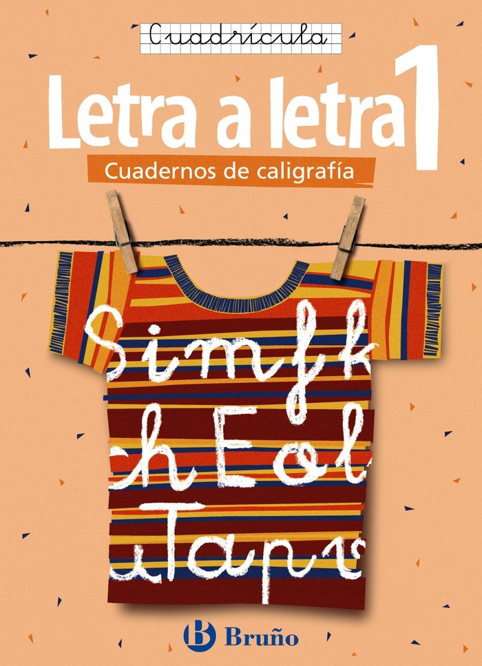Caligrafía Letra a letra Cuadrícula 1, de Cabello Sánchez, Ramiro | portada del libro