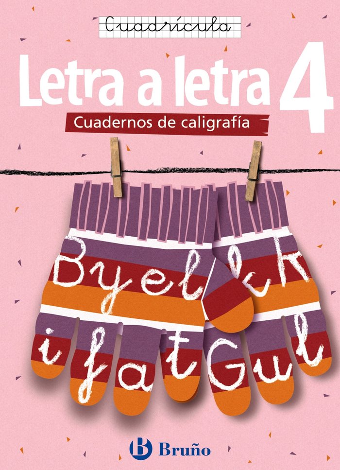 Caligrafía Letra a letra Cuadrícula 4, de Cabello Sánchez, Ramiro | portada del libro