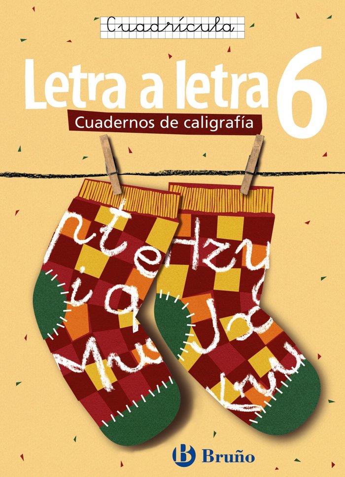 Caligrafía Letra a letra Cuadrícula 6, de Cabello Sánchez, Ramiro | portada del libro