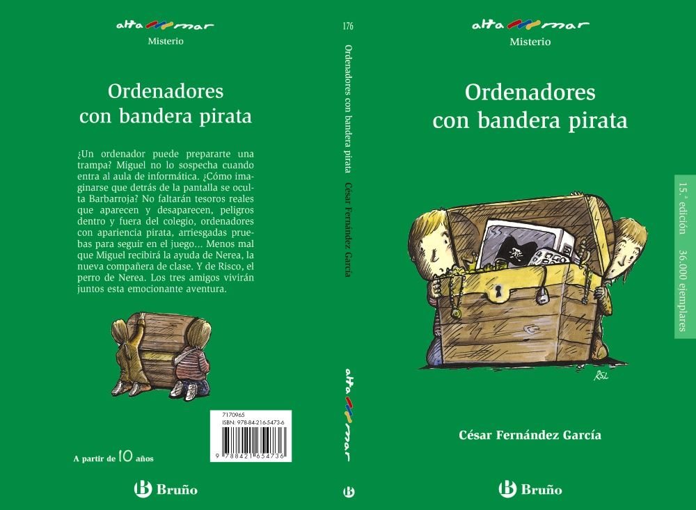 Ordenadores con bandera pirata, de Fernández García, César | portada del libro