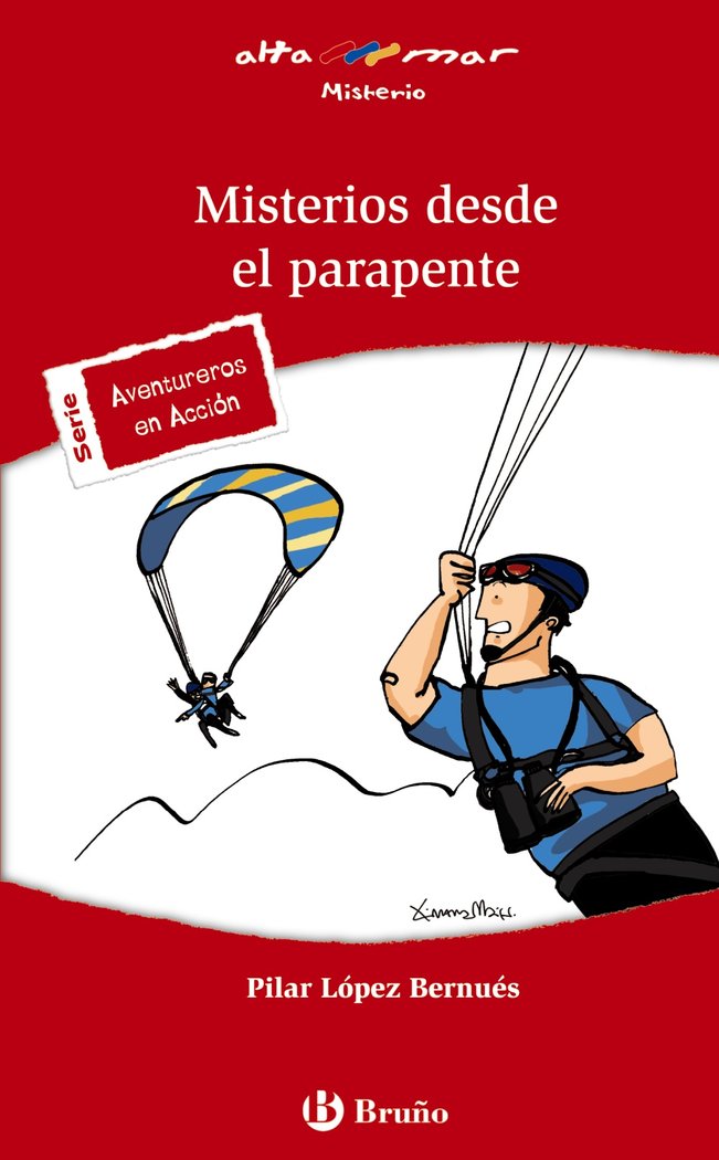 Misterios desde el parapente, de López Bernués, Pilar | portada del libro