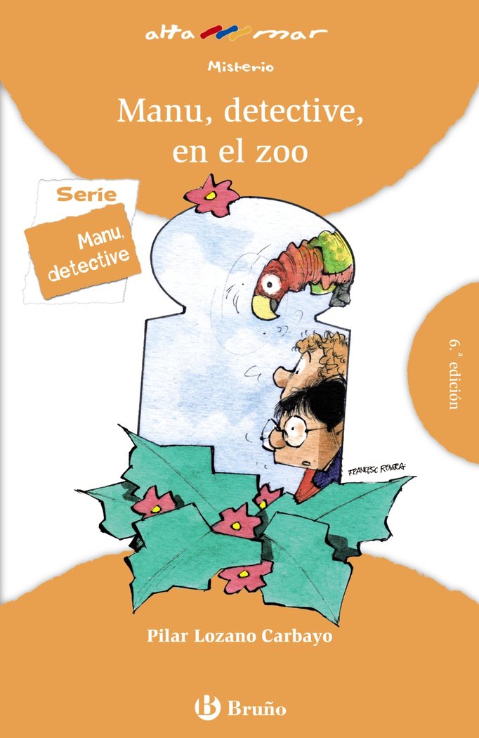 Manu, detective, en el zoo, de Lozano Carbayo, Pilar | portada del libro