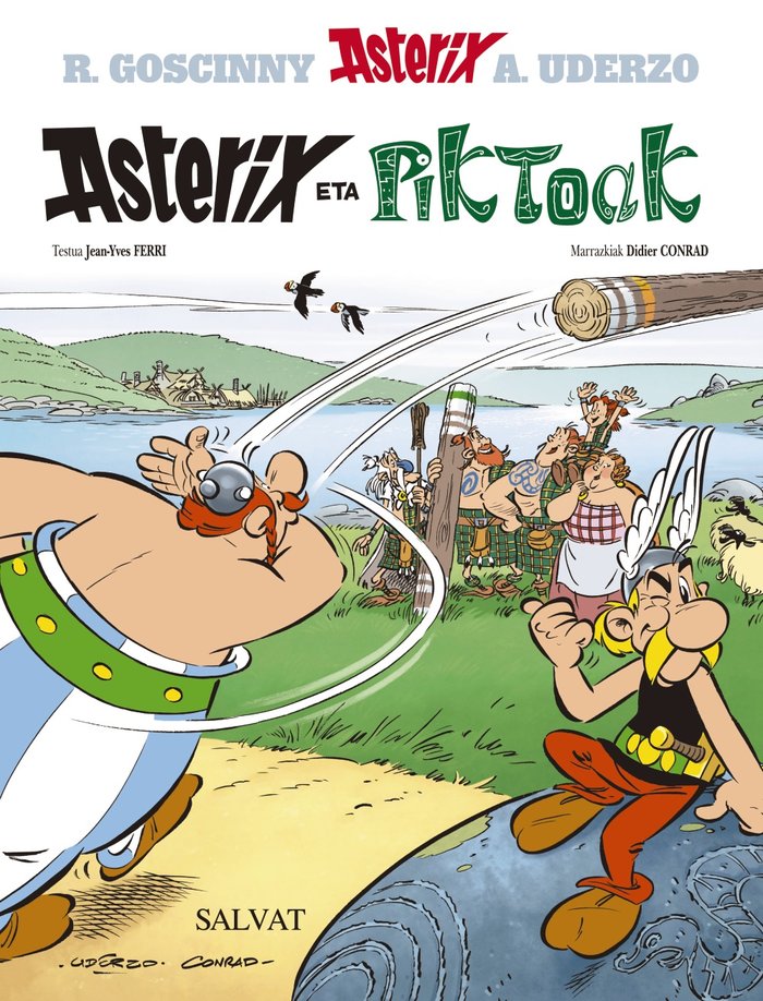 ASTERIX ETA PIKTOAK, de GOSCINNY, RENé | portada del libro