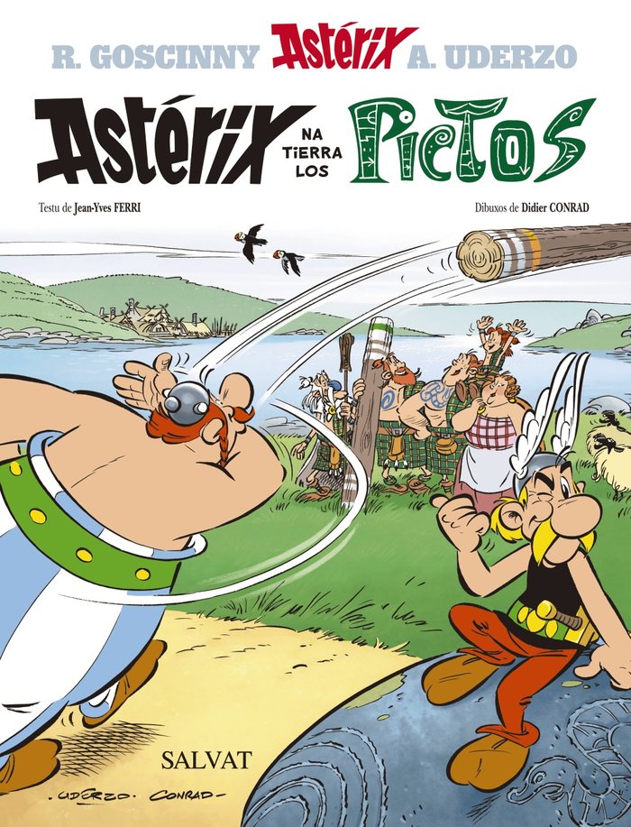 ASTERIX NA TERRA LOS PICTOS (ASTURIANO) (+12 AÑOS), de GOSCINNY | portada del libro