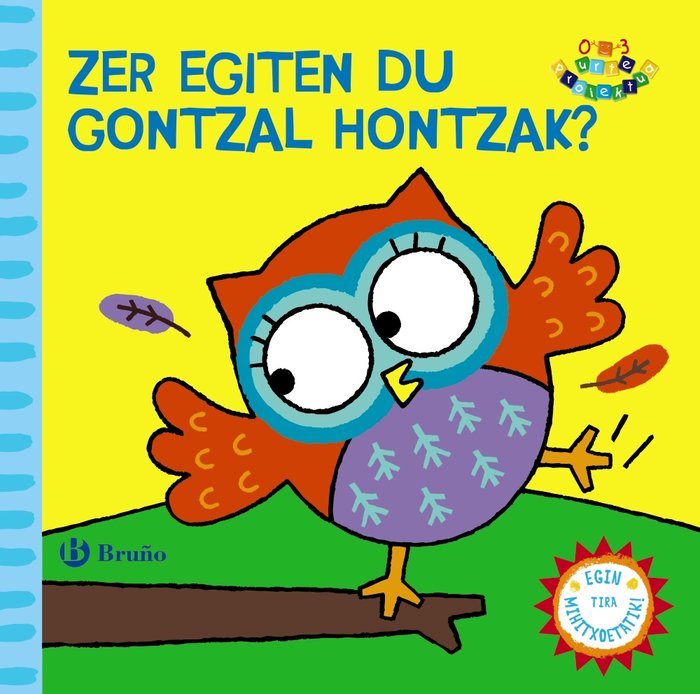 ZER EGITEN DU GONTZAL HONTZAK? | portada del libro