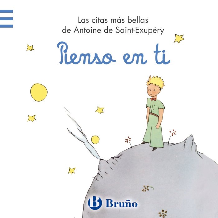 Pienso en ti, de de Saint-Exupéry, Antoine | portada del libro