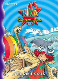Kika Supersorgina eta bikingoak, de KNISTER | portada del libro