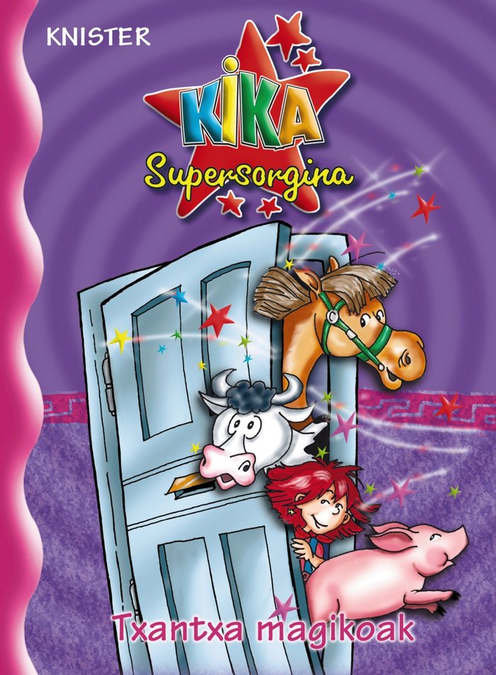 Kika Supersorginaren txantxa magikoak, de KNISTER | portada del libro