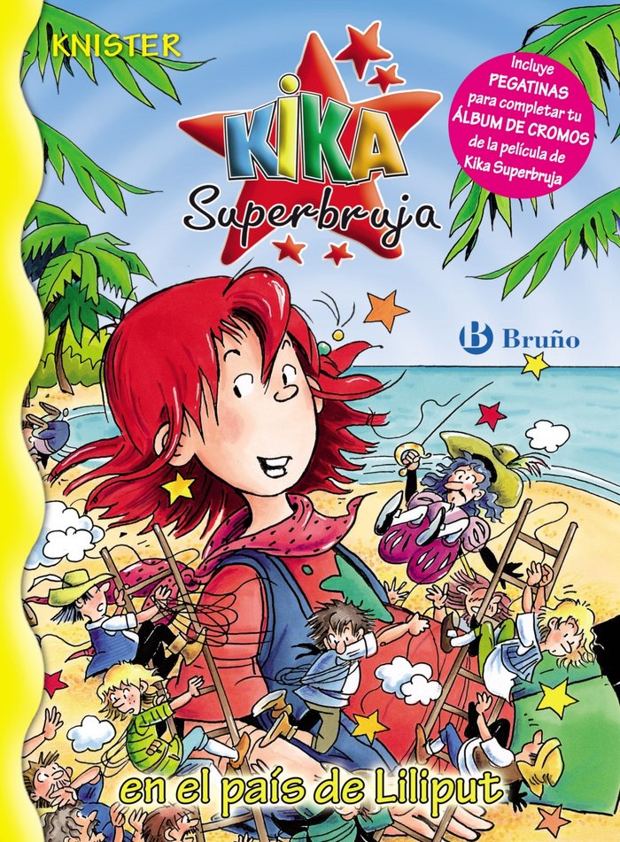 Kika Superbruja en el pa¡s de Liliput, de KNISTER | portada del libro