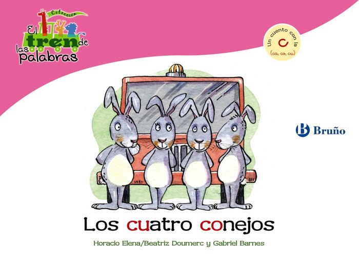 Los cuatro conejos, de Doumerc, Beatriz | portada del libro