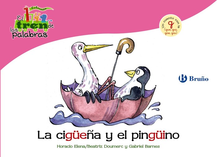 La cigüeña y el pingüino, de Doumerc, Beatriz | portada del libro