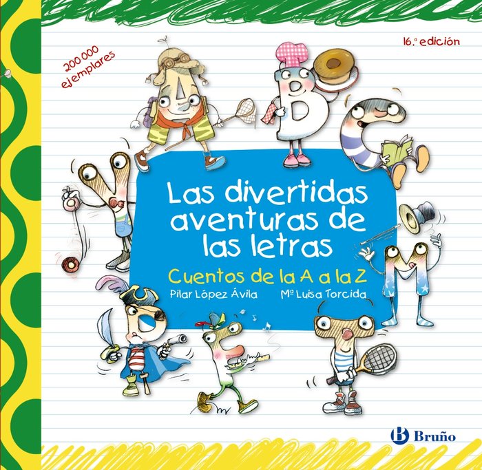 Las divertidas aventuras de las letras, de López Ávila, Pilar | portada del libro