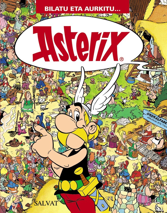 BUSCA A ASTéRIX EUSK, de - | portada del libro