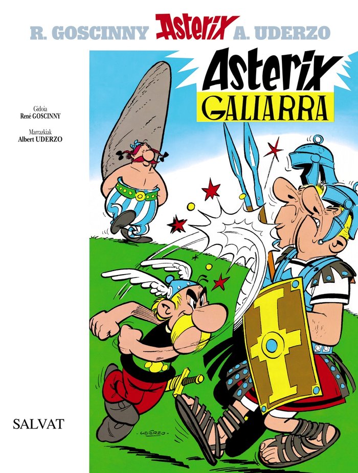 ASTERIX 1 (EUSKERA), de - | portada del libro
