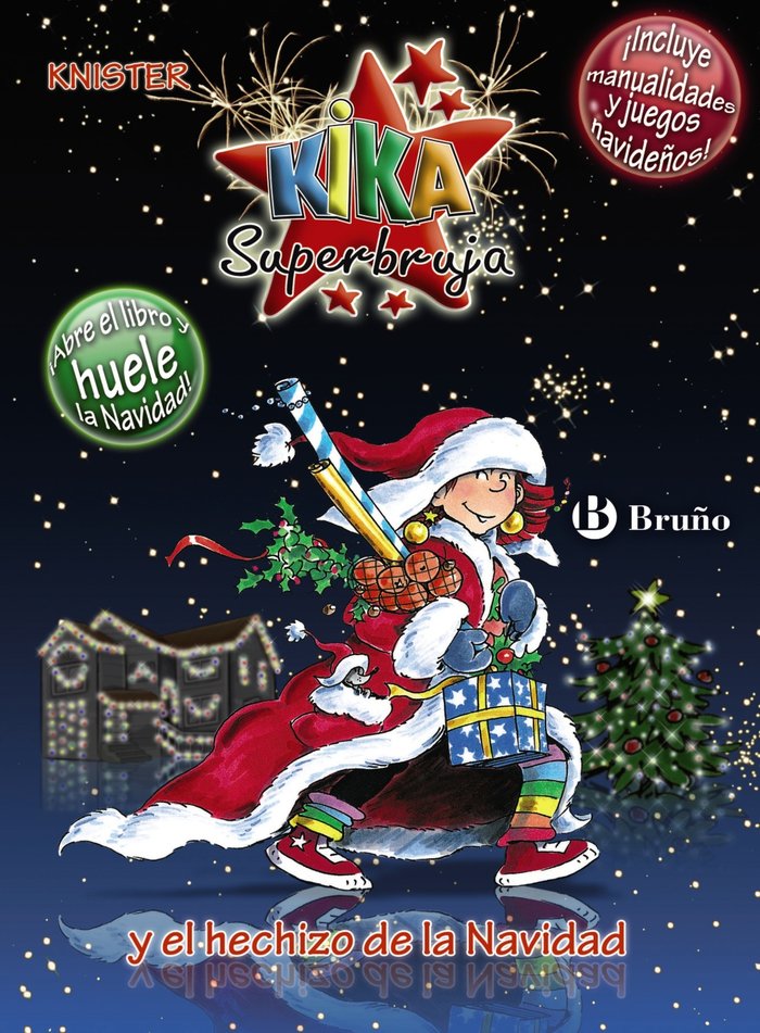 Kika Superbruja y el hechizo de la Navidad (EDICIÓN ESPECIAL), de KNISTER | portada del libro