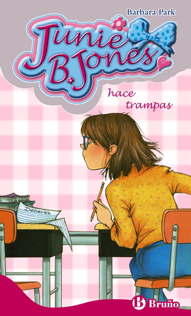 Junie B. Jones hace trampas, de Park, Barbara | portada del libro