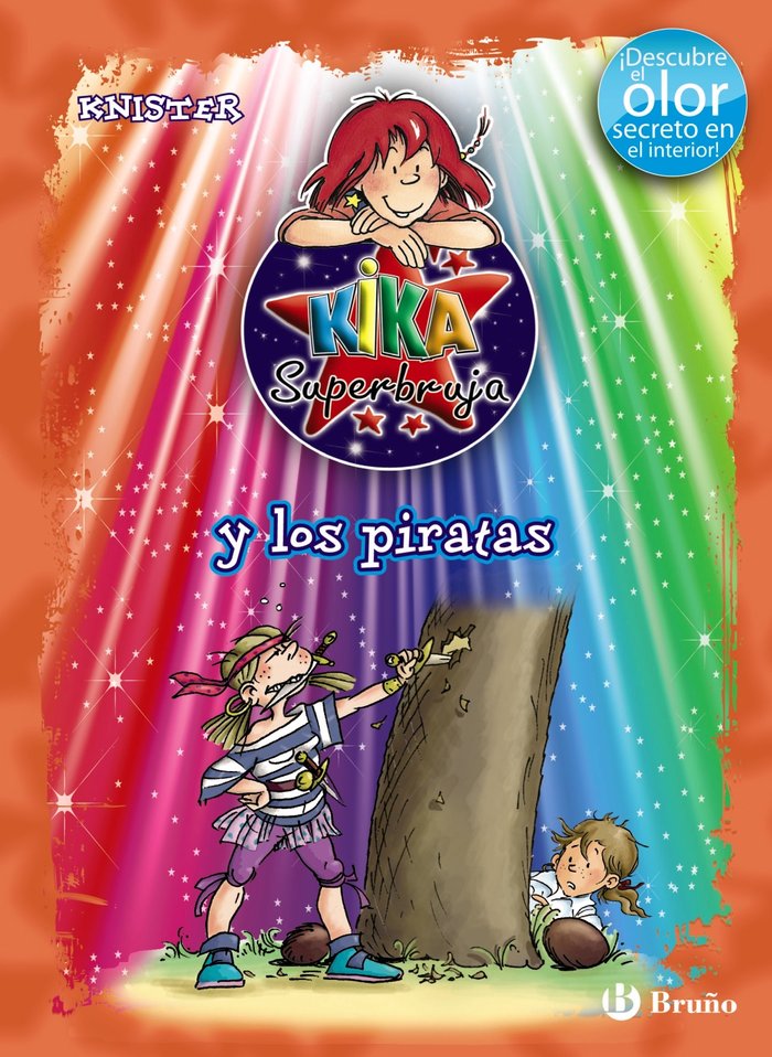 Kika Superbruja y los piratas (ed. COLOR), de KNISTER | portada del libro