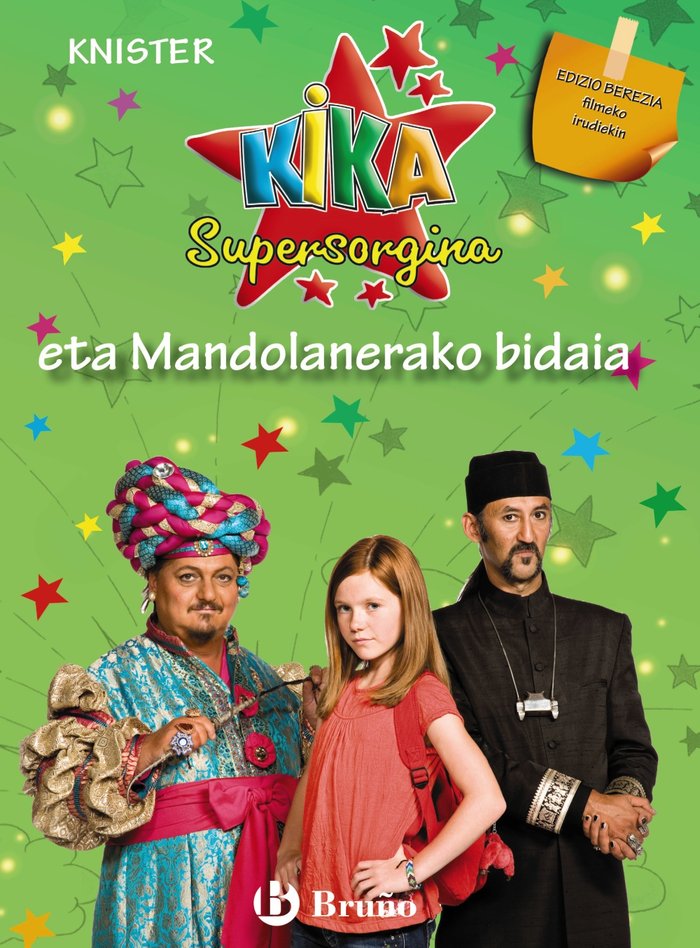 Kika Supersorgina eta Mandolanerako bidaia (edizio berezia filmeko irudiekin), de KNISTER | portada del libro