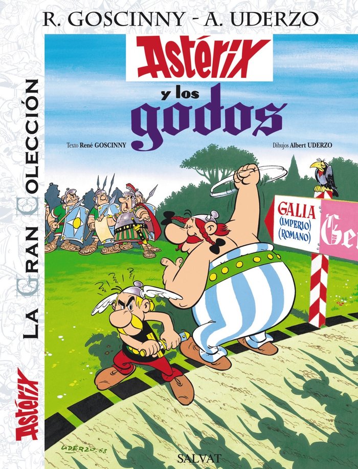 Astérix y los godos. La Gran Colección, de Uderzo, Albert | portada del libro