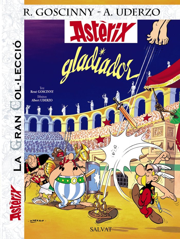 Astèrix gladiador. La Gran Col.lecció, de Uderzo, Albert | portada del libro