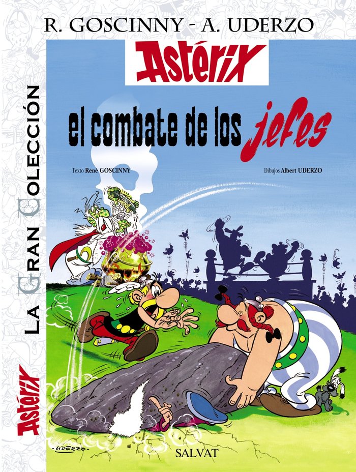El combate de los jefes. La Gran Colección, de Goscinny, René | portada del libro