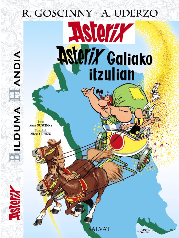 ASTERIX GALIAKO ITZULIAN. BILDUMA HANDIA, de - | portada del libro