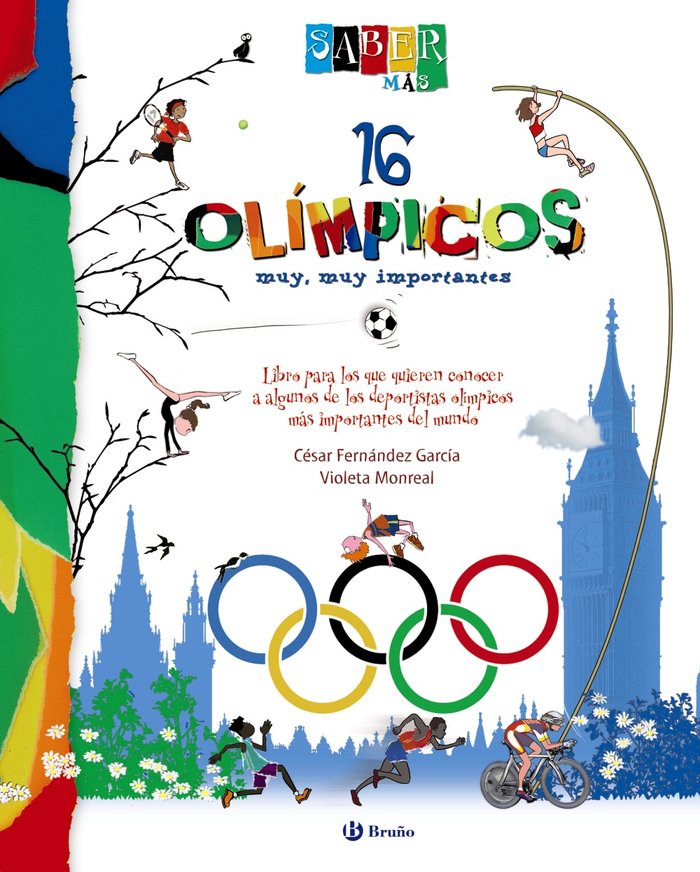 Saber más - 16 OLÍMPICOS muy, muy importantes, de Fernández García, César | portada del libro