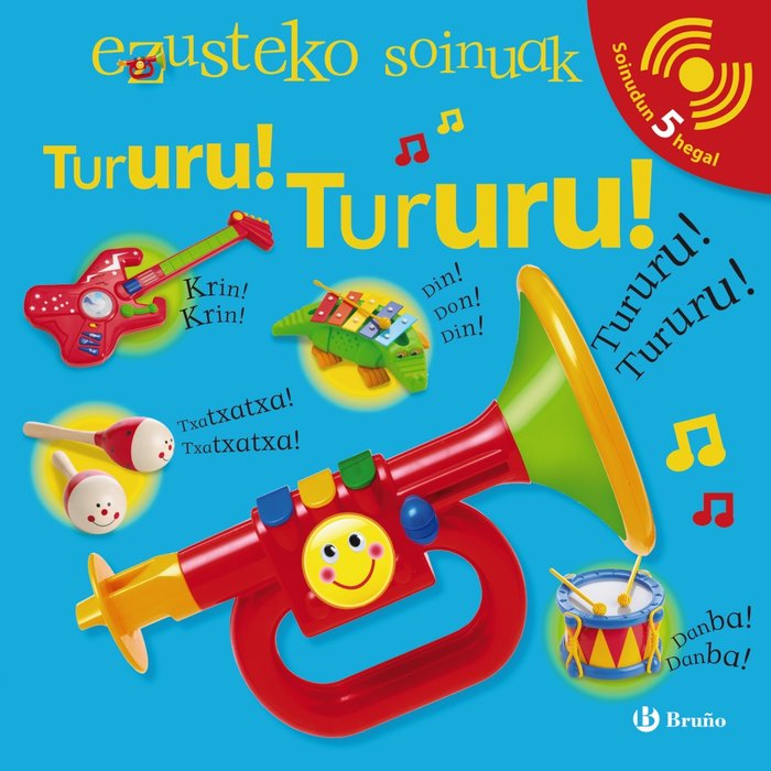Ezusteko soinuak - Tururu! Tururu!, de Sirett, Dawn | portada del libro