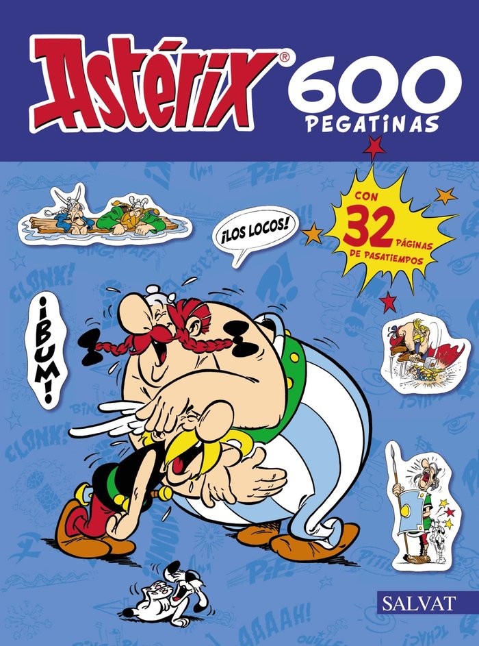 Astérix. 600 pegatinas, de Goscinny, René | portada del libro