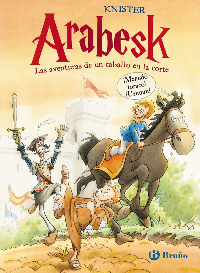 Arabesk - Las aventuras de un caballo en la corte, de KNISTER | portada del libro