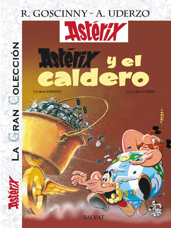 Astérix y el caldero. La Gran Colección, de Goscinny, René | portada del libro