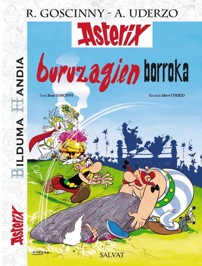 BURUZAGIEN BORROKA. BILDUMA HANDIA, 7, de GOSCINNY, RENé | portada del libro