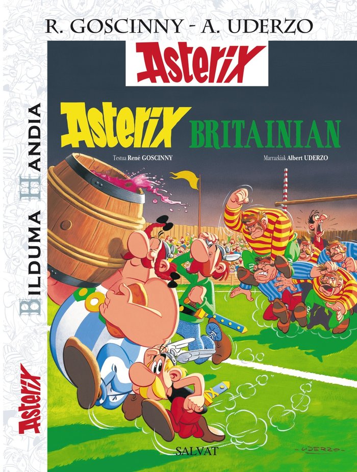 ASTERIX BRITAINIAN. BILDUMA HANDIA, 8, de GOSCINNY, RENé | portada del libro