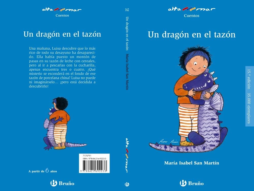 Un dragón en el tazón, de San Martín, María Isabel | portada del libro