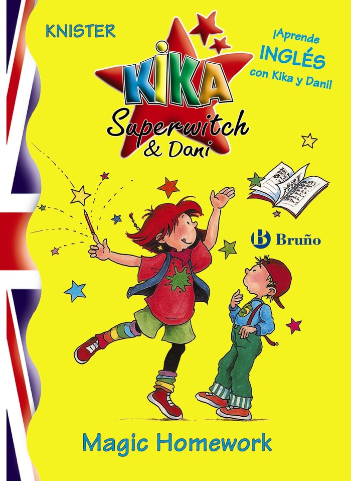 Kika Superwitch & Dani Magic Homework, de KNISTER | portada del libro