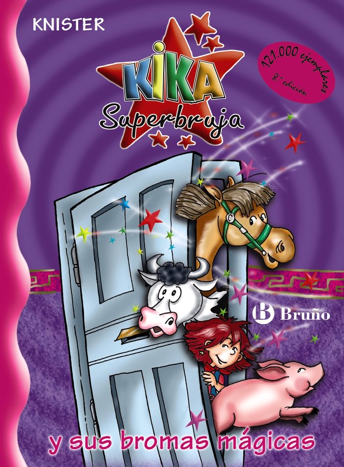 Kika Superbruja y sus bromas mágicas, de KNISTER | portada del libro