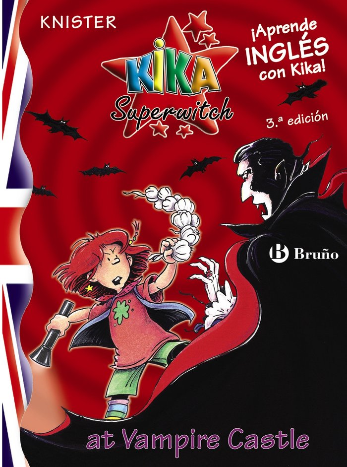 Kika Superwitch at Vampire Castle, de KNISTER | portada del libro