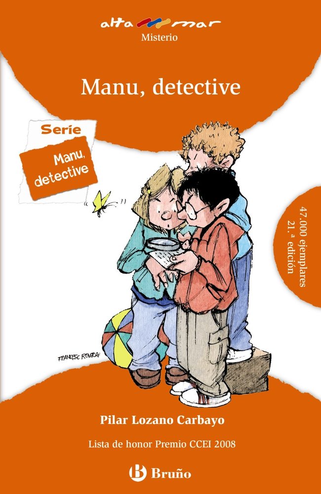 Manu, detective, de Lozano Carbayo, Pilar | portada del libro