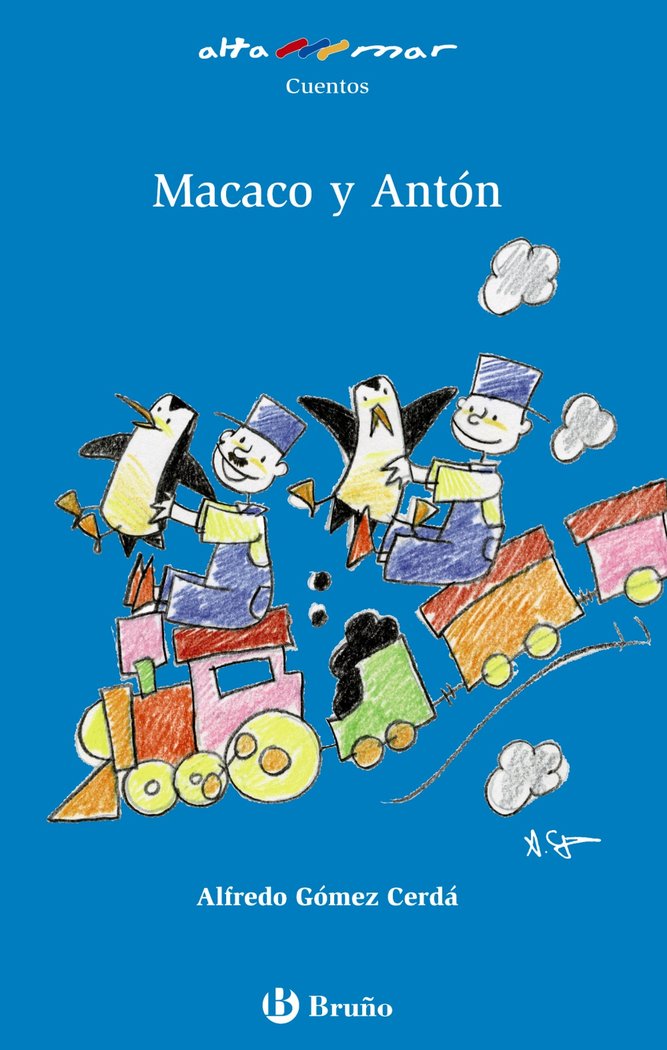 Macaco y Antón, de Gómez-Cerdá, Alfredo | portada del libro