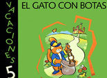 Vacaciones 5. El gato con botas, de Varios autores | portada del libro