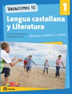 Vacaciones 10. Lengua castellana y Literatura 1 ESO, de Varios autores | portada del libro