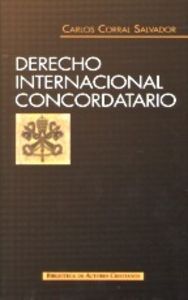 Derecho internacional concordatario, de Corral Salvador, Carlos | portada del libro
