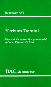Verbum domini, de Benedicto XVI | portada del libro