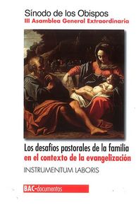 Los desafíos pastorales de la familia en el contexto de la evangelización, de Sínodo de Obispos | portada del libro